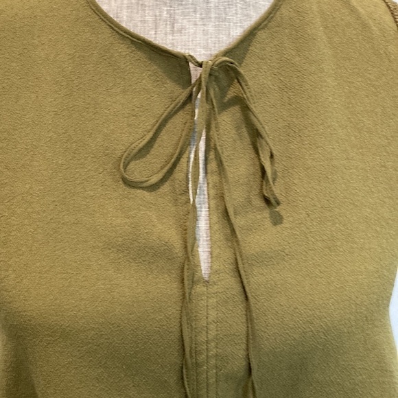 ZARA Green Sleeveless Flowy Top - Picture 8 of 14